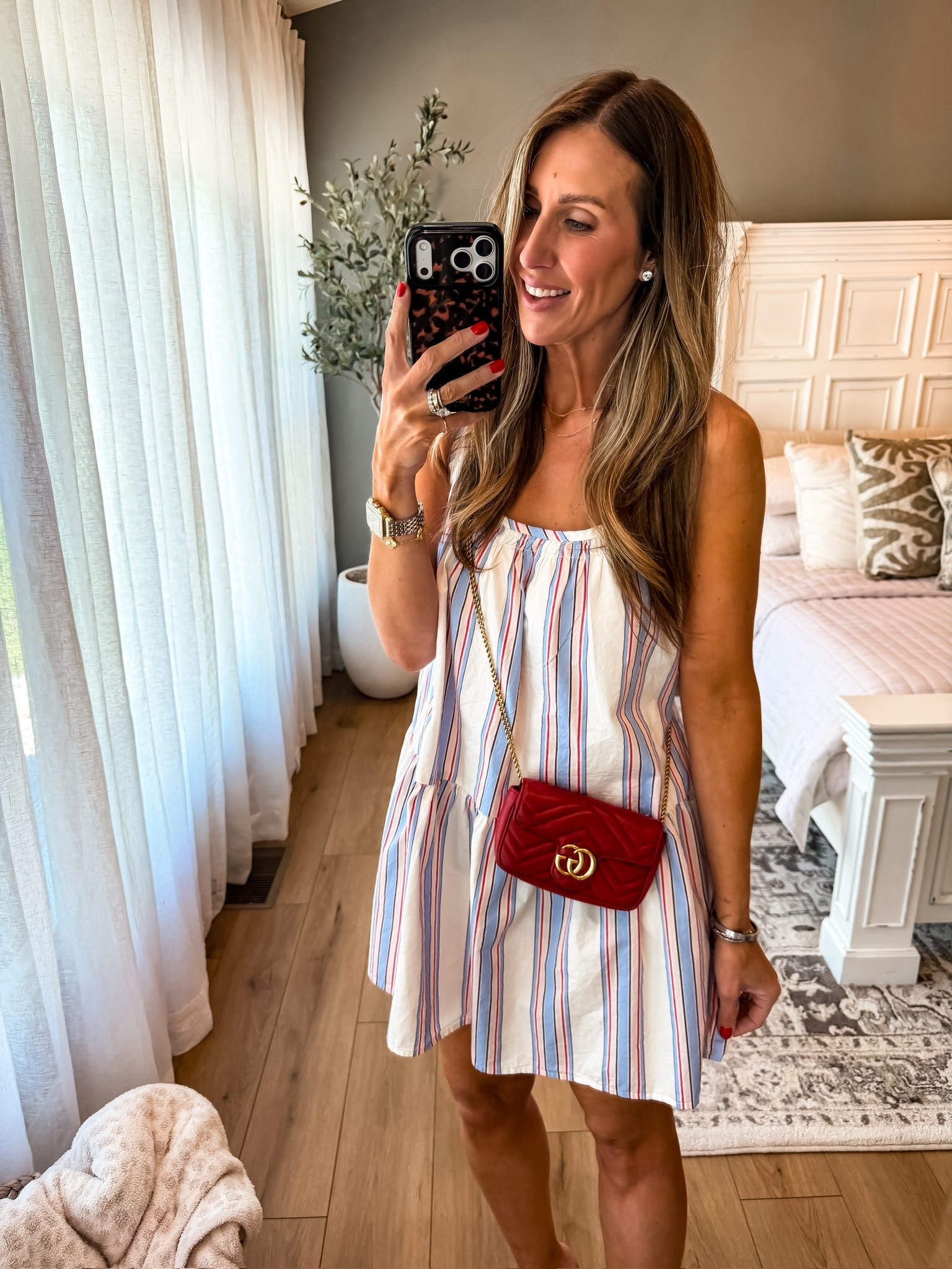 This dress is giving effortless summer. Lightweight, flowy, and the easiest throw on piece when it’s hot out. I love the subtle stripe detail and how it pairs perfectly with a fun pop of color

striped summer dress, casual summer outfit, lightweight dress, easy everyday look, vacation outfit, themominstyle 

#LTKSeasonal #LTKootd #LTKTravel
