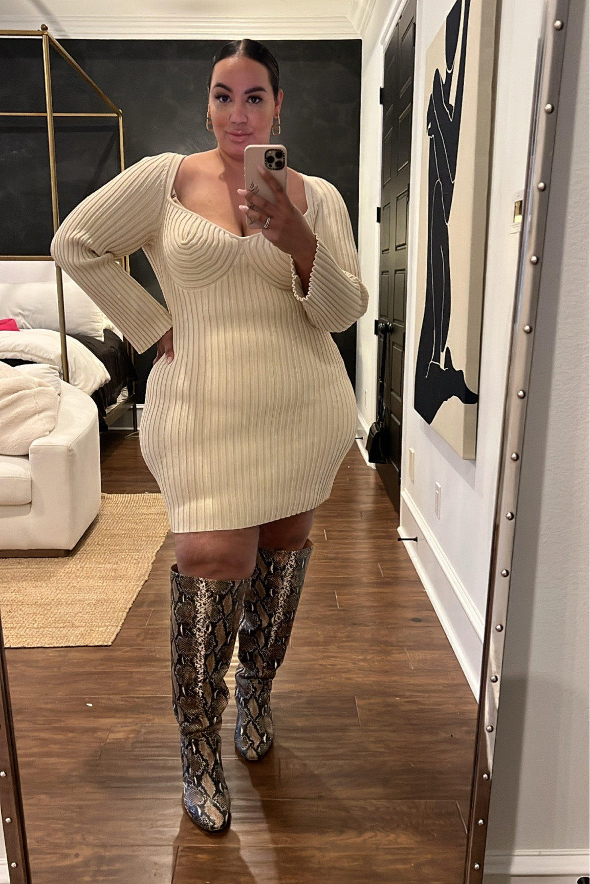 H&m, plus, curvy, size 20, date night, sweater dress

#LTKcurves #LTKunder50