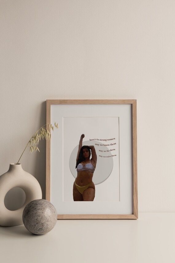 Feminist Wall Art Girl Power Art Intersectional Feminist | Etsy | Etsy (US)