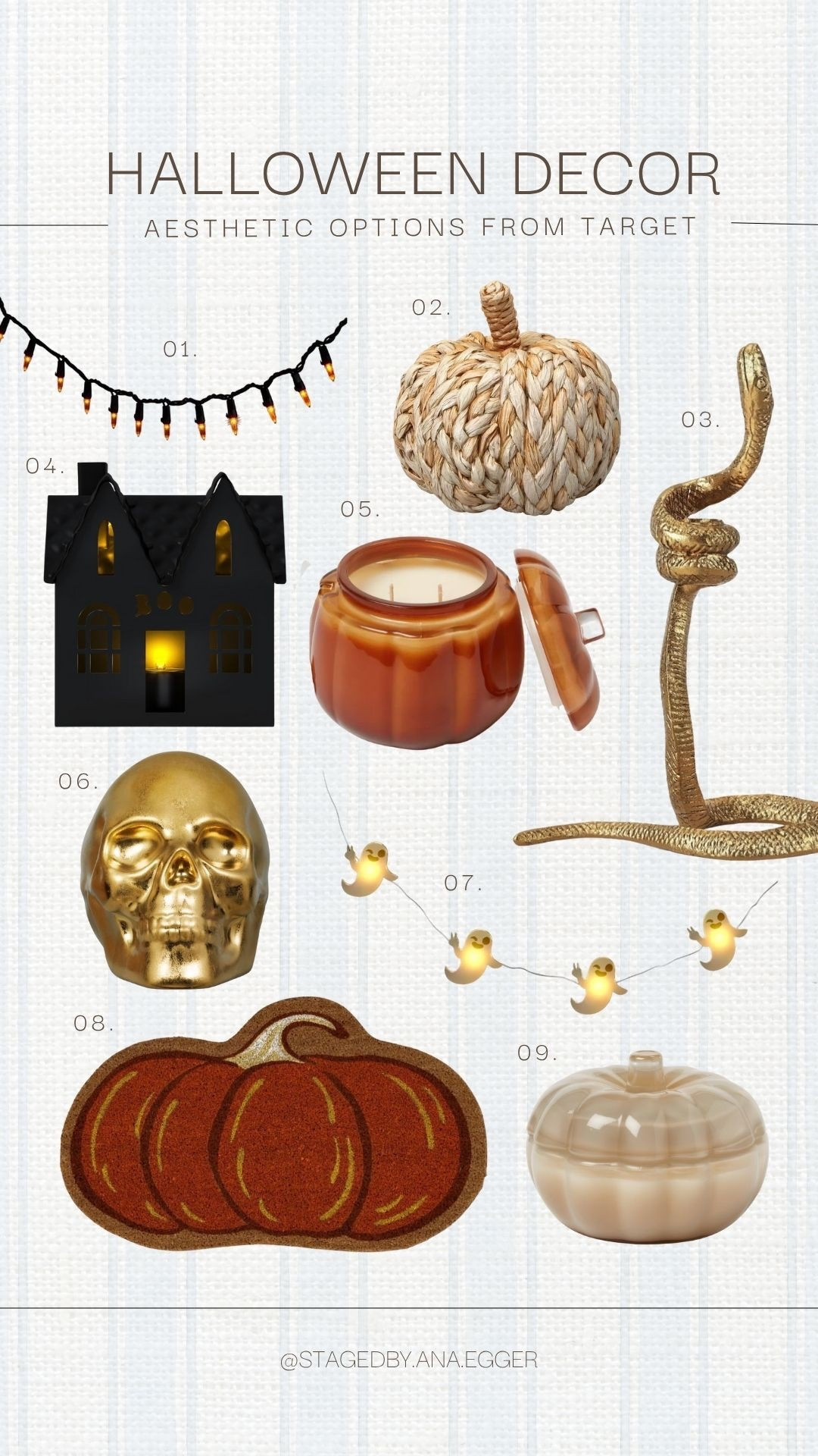 Aesthetic Halloween Decor from Target

#LTKHalloween #LTKSeasonal #LTKHome