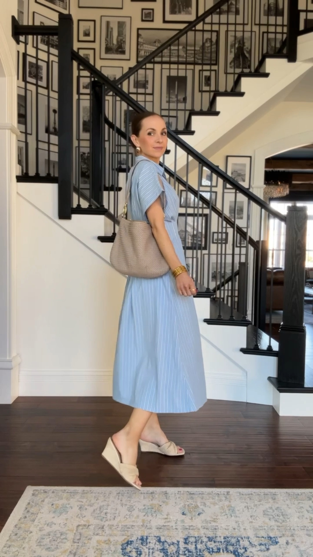 @oldnavy look alike for a higher end dress! I am in a XS TALL to get the midi length

#LTKmomlife #LTKootd