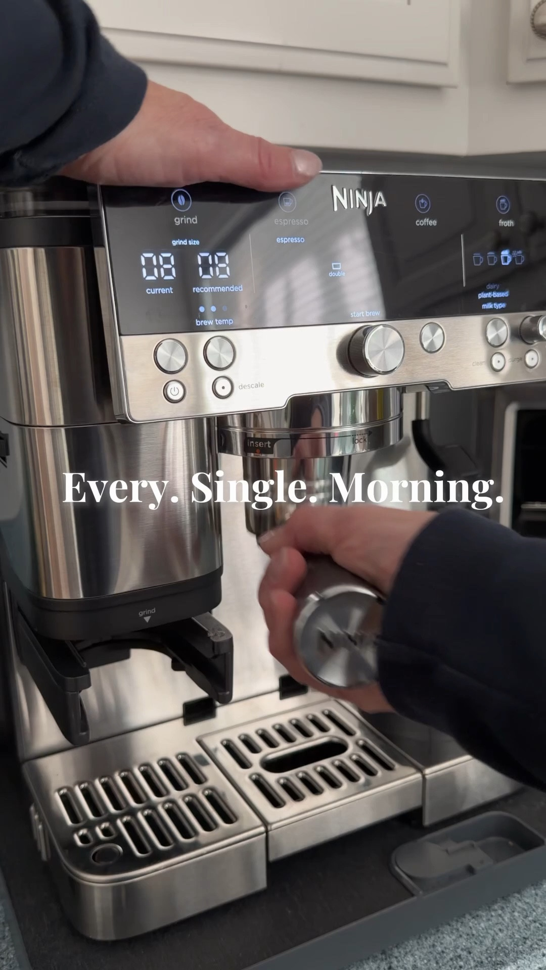 Every single morning.
 I’ve had this espresso machine for over a year and still use it daily — definitely not going anywhere.
 
🏠 I share real-life decor, home finds, and organization for spaces that are pretty, not perfect. 💫

#LTKmorningroutine #LTKHome