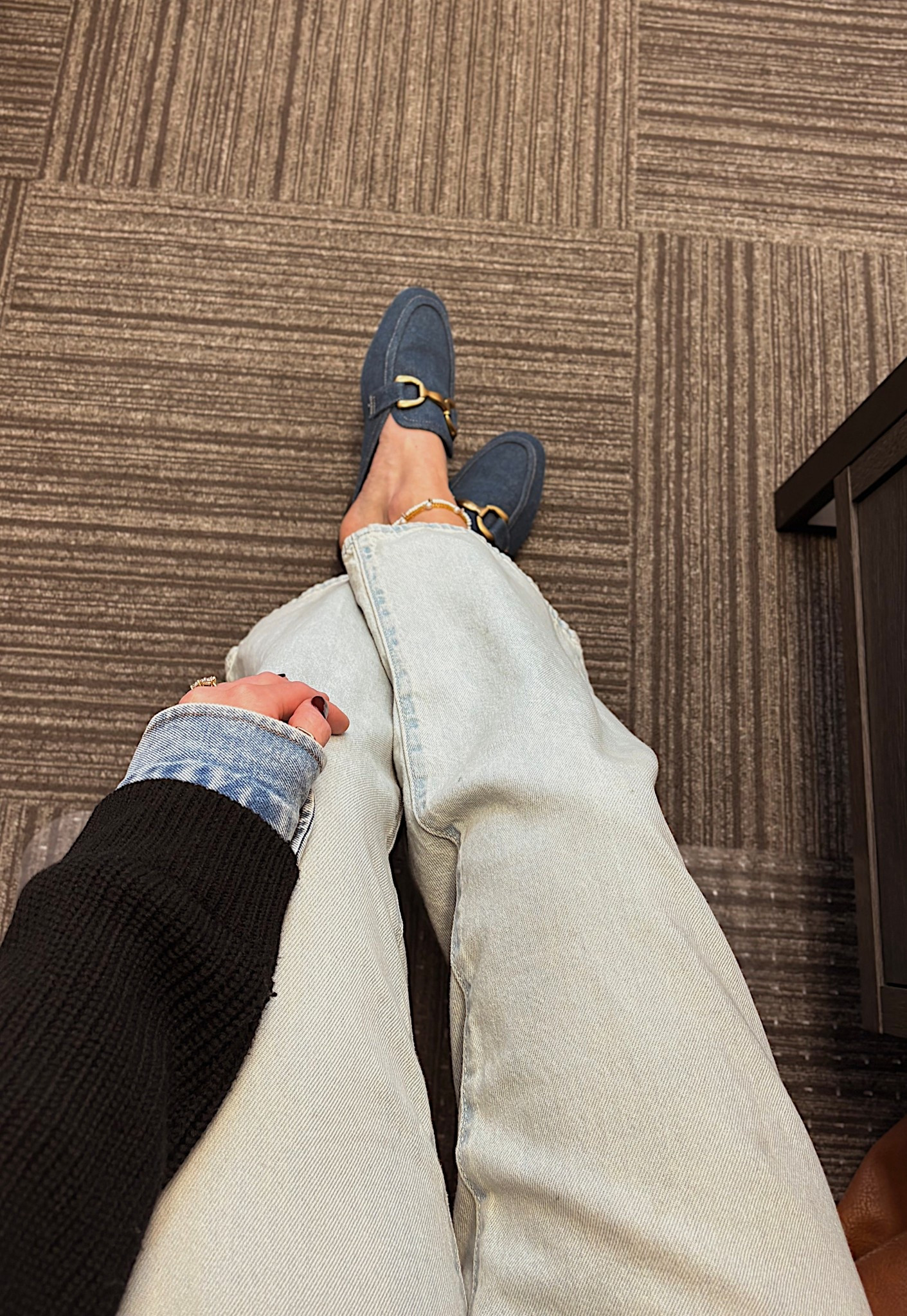 Just a little denim on denim on denim 👖

#LTKSeasonal #LTKWorkwear #LTKootd