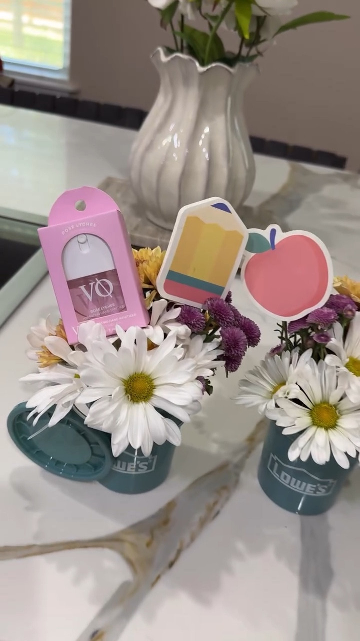 Teacher appreciation gift idea using the viral mini Lowe’s buckets! Add in a gift card too if you want! I did a valentines version  and you guys loved these! Follow + comment “SHOP” for a link! (make sure you’re following to receive it) ✨ & if you love Holiday finds and gift ideas, follow along for more!