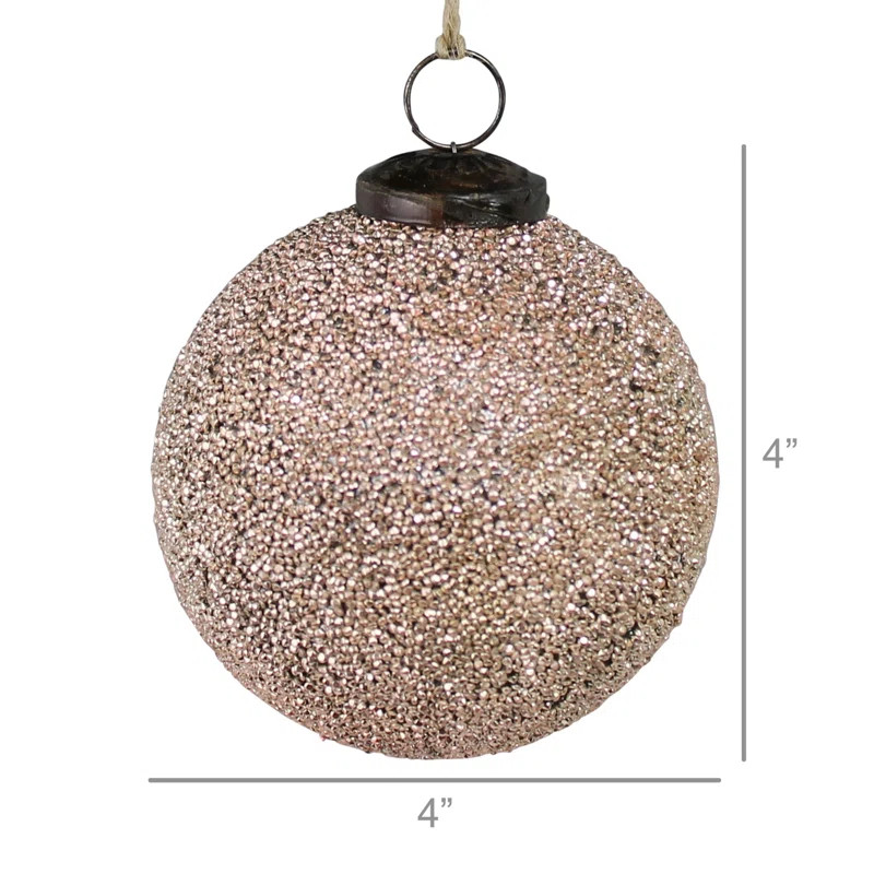 Glass No Subject Ball Ornament | Wayfair North America