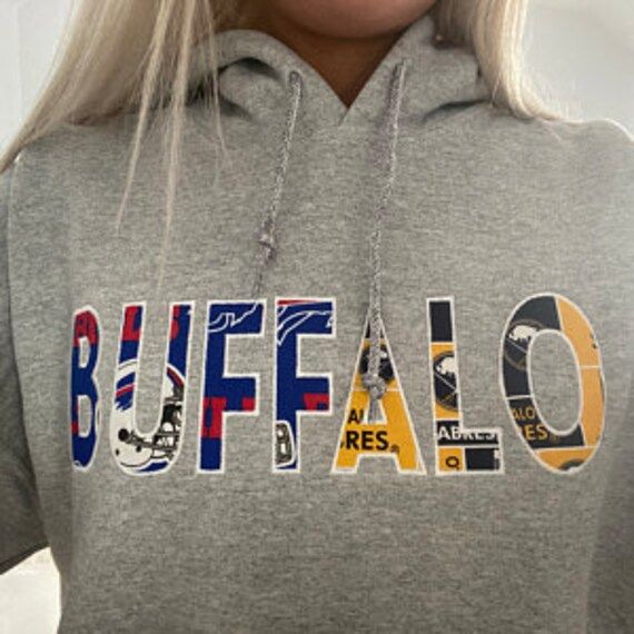 Buffalo Hoodie Sweatshirt | Etsy (US)
