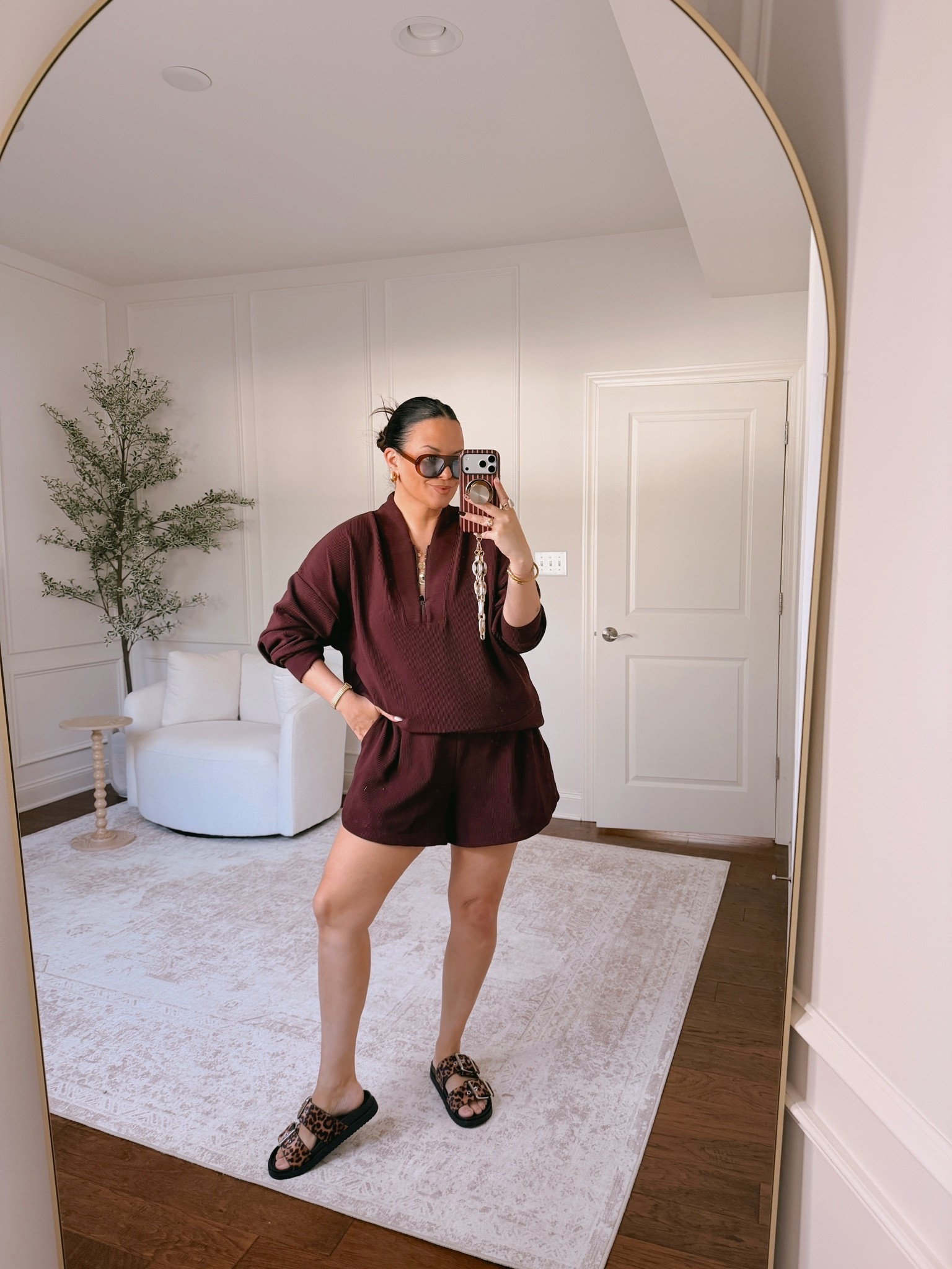 The perfect set for drop off.. pulled together and comfy but SO easy to throw on and go..

Wearing an XL in both pieces, but probably could’ve done a large

#LTKmomlife #LTKootd #LTKMidsize