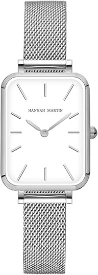 HANNAH MARTIN Watches for Women Waterproof Ladies Analog Quartz Wrist Watches Stainless Steel Ban... | Amazon (US)
