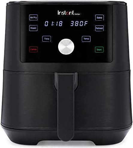 Instant Vortex 6 Quart Air Fryer, Customizable Smart Cooking Programs, Digital Touchscreen and Large | Amazon (US)