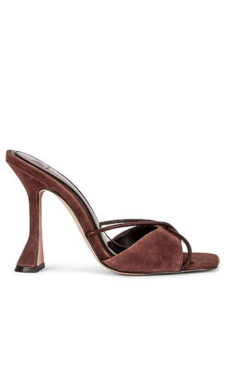 x REVOLVE Metro Mule in Dark Chocolate | Revolve Clothing (Global)