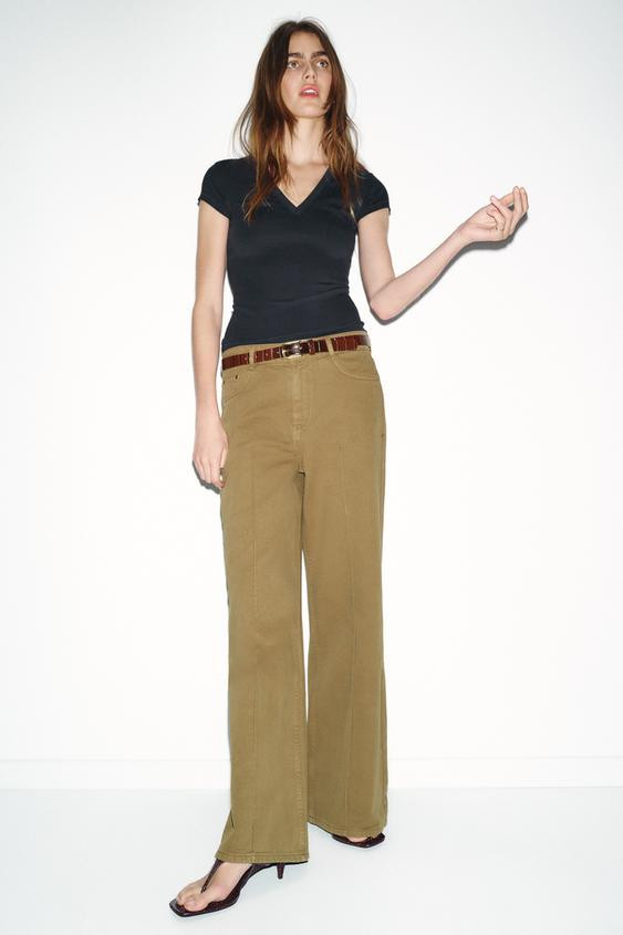 V-NECK T-SHIRT | Zara UK