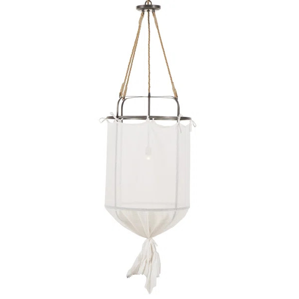 Nellcote 1 - Light Antiqued Black Single Pendant | Wayfair North America