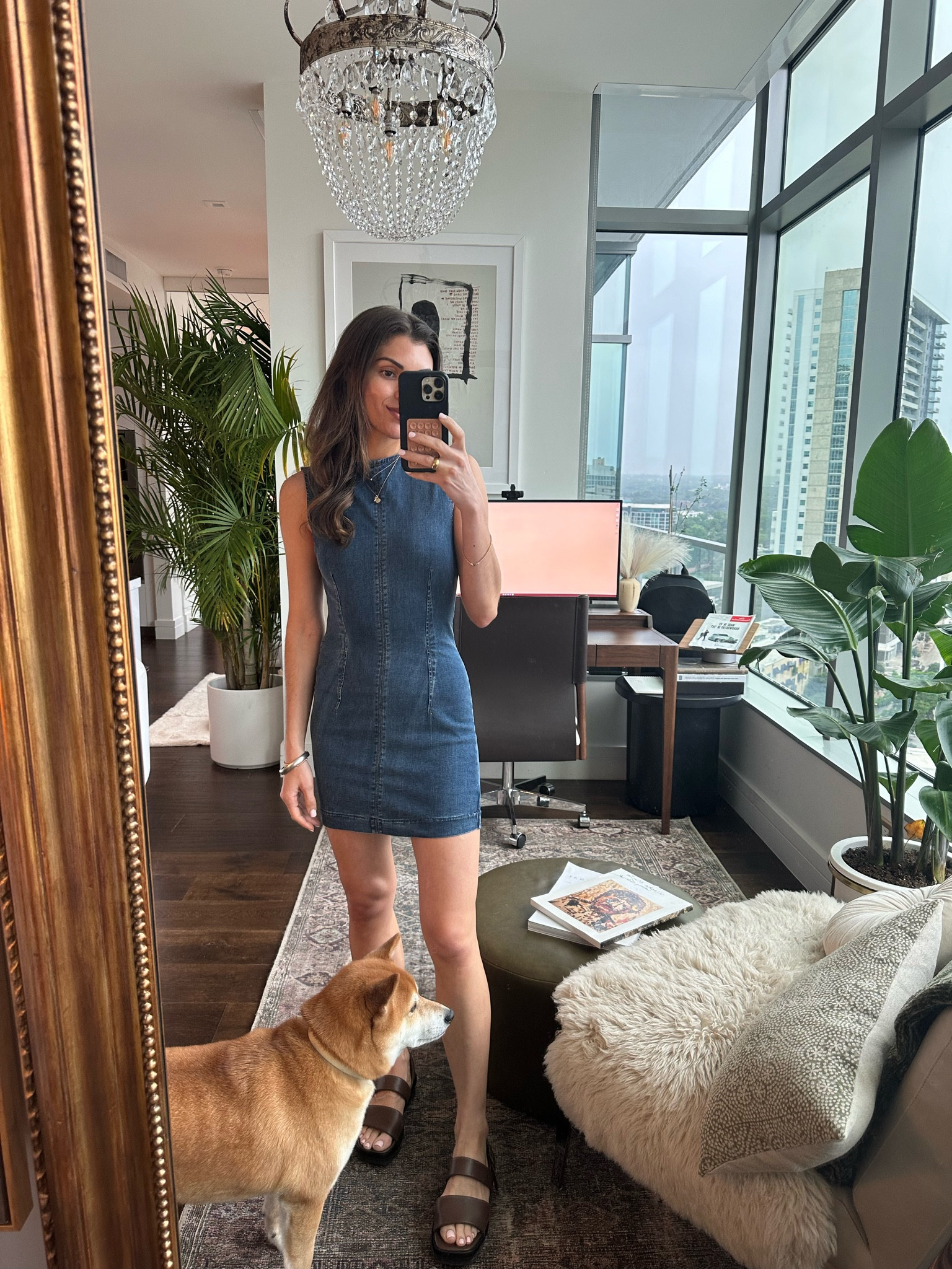 アンドレスド　shrink pleats fit dress 👗 Your search for the perfect fit ends here! Meet the denim