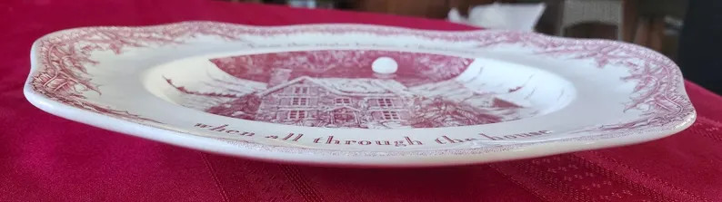 Johnson Bros. “‘twas the Night Before Christmas” Serving Platter - Etsy | Etsy (US)