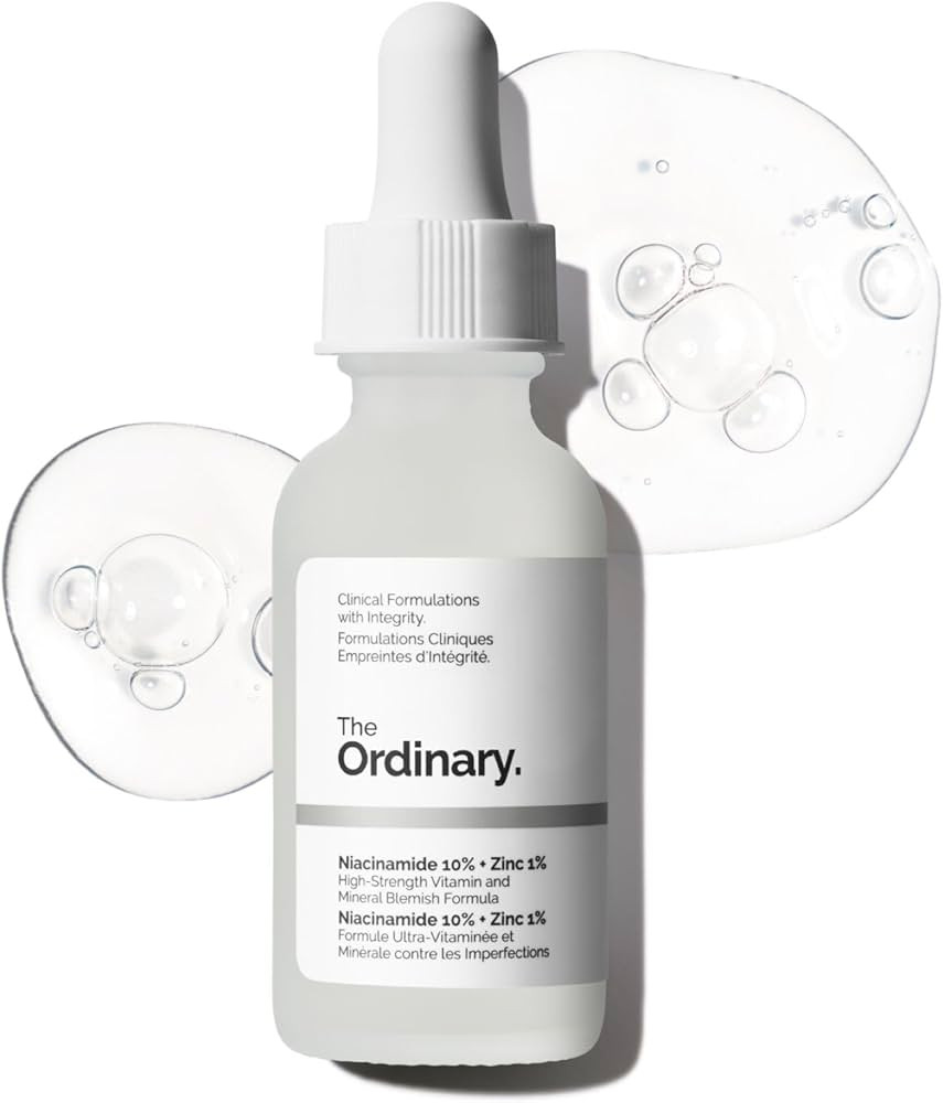 The Ordinary Niacinamide 10% + Zinc 1%, Smoothing Serum for Blemish-Prone Skin | Amazon (US)