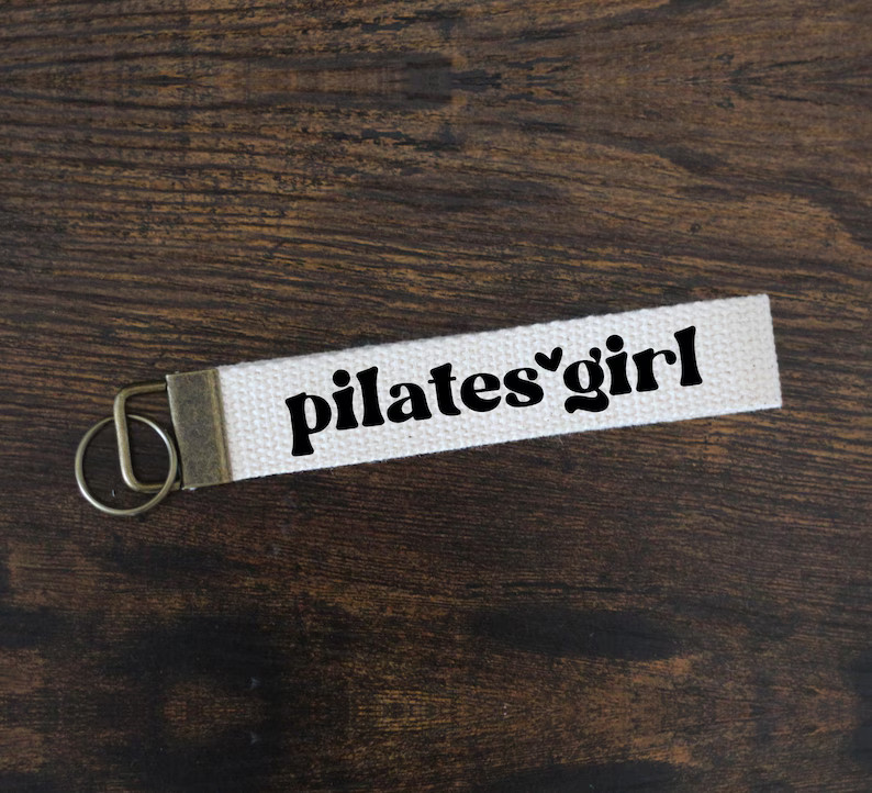 Pilates Girl Key Fob, Pilates Keychain, Pilates Lover Gift, Pilates Gift, Pilates Girl Gift, Gift... | Etsy (US)
