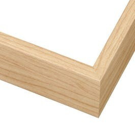 Deep Maple Wood Canvas Floater Frame | Picture Frames