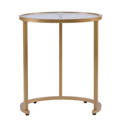 Evelyn Glam Nesting Side Table - 2pc Set - Gold - SEI | Target