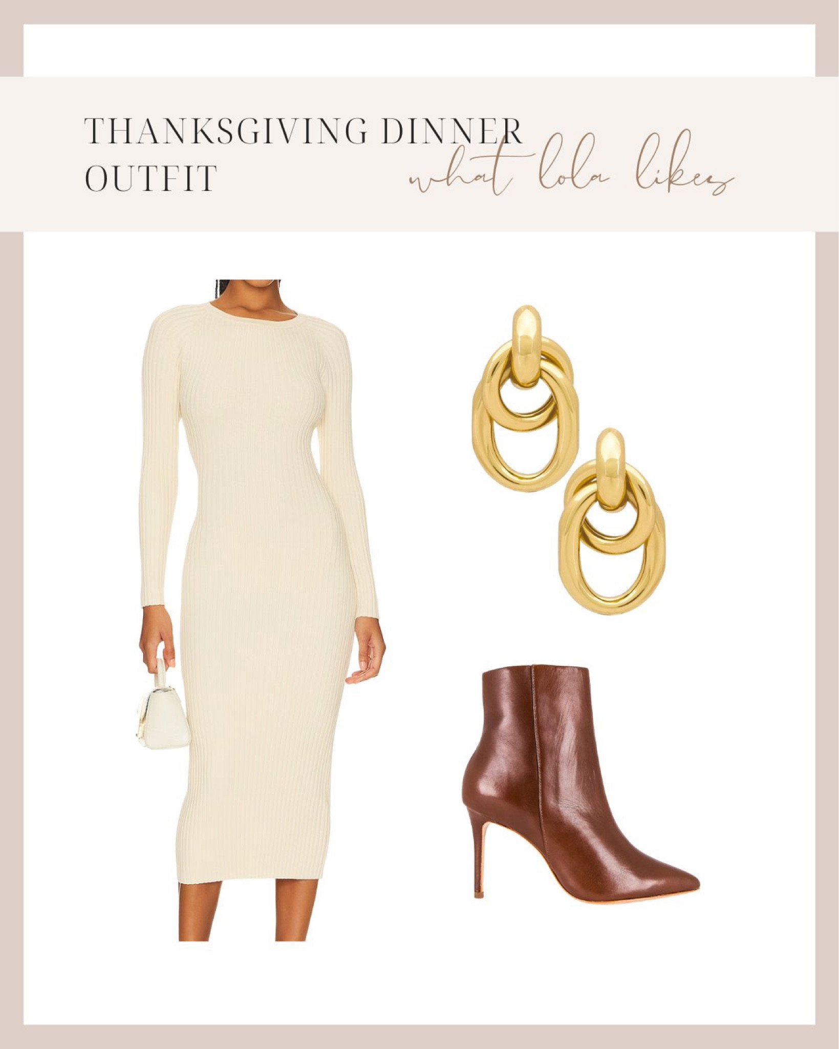Keep your Thanksgiving dinner outfit simple with a sweater dress and ankle booties!

#LTKSeasonal #LTKstyletip #LTKHoliday