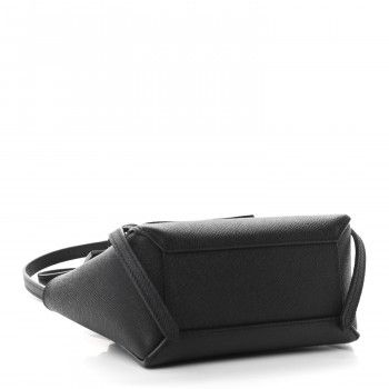 CELINE Grained Calfskin Pico Belt Bag Black | FASHIONPHILE | Fashionphile