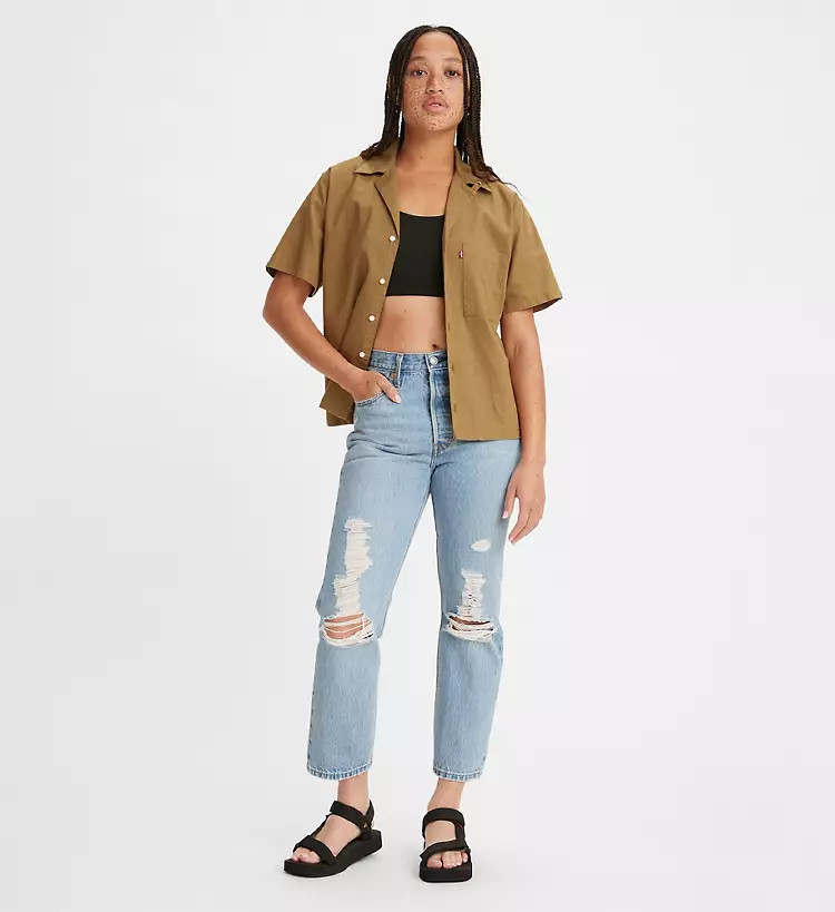 501® Original Cropped Women's Jeans | LEVI'S (US)
