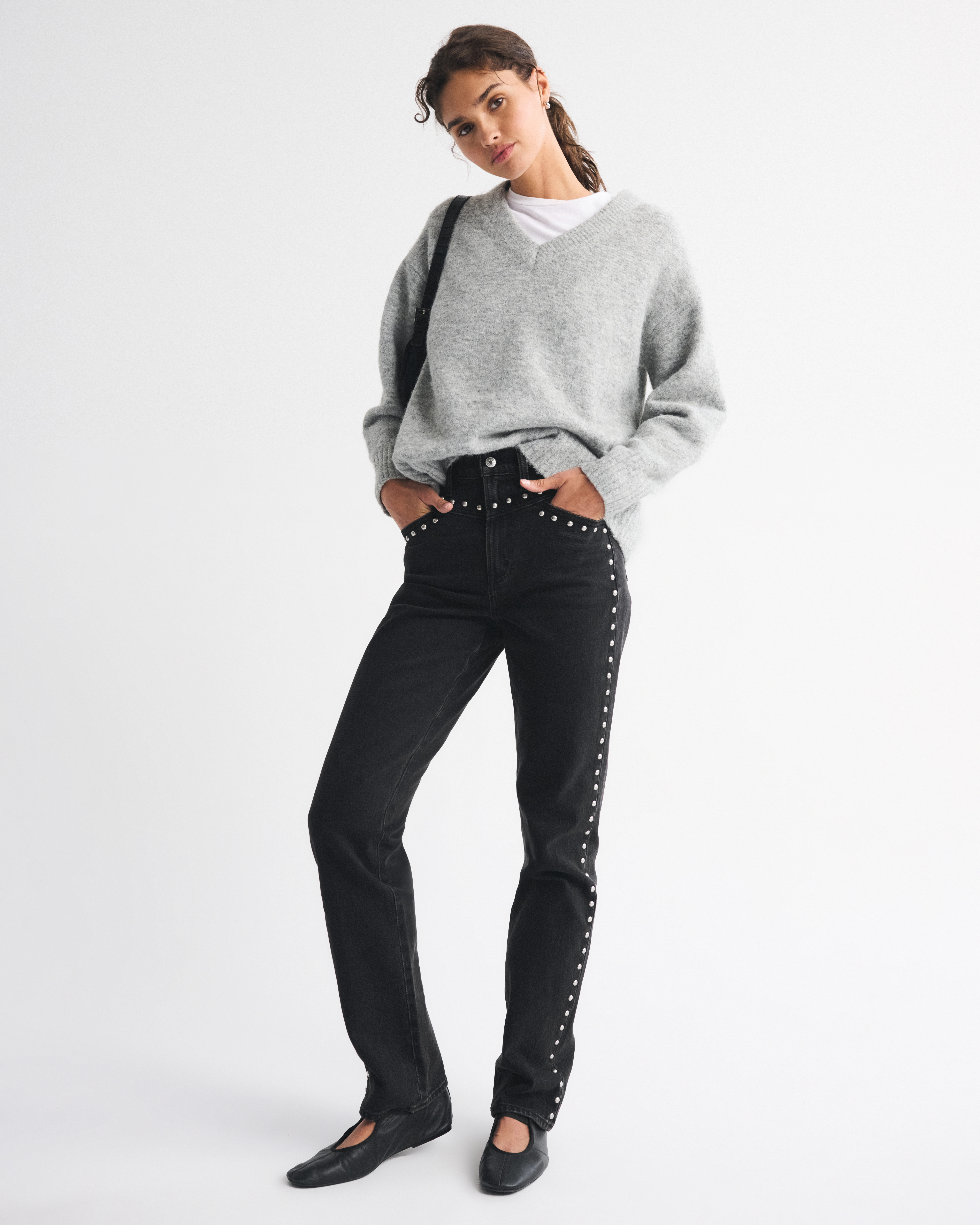 Ultra High Rise 90s Straight Jean | Abercrombie & Fitch (US)