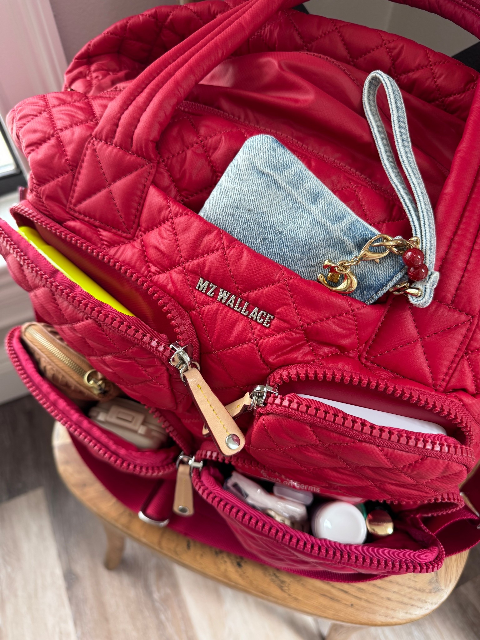 What’s in my carry-on bag?! MZ Wallace large metro travel tote!

#LTKvlog #LTKOver40 #LTKootd