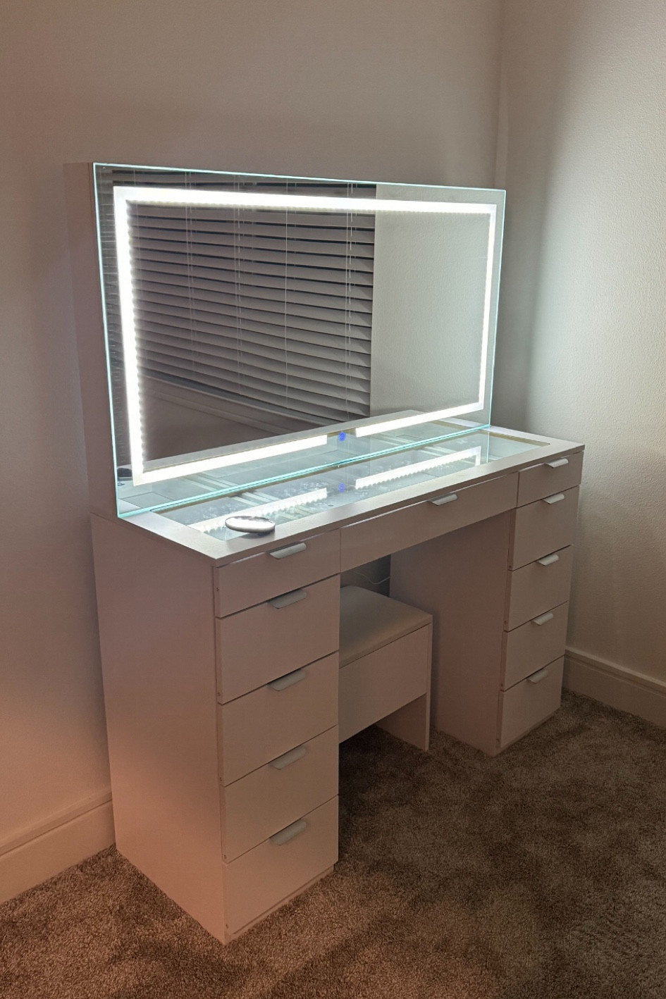 best makeup vanity SM storage!! 