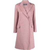 Alberta Ferretti Women's Pink Wool Coat | Stylemyle (US)