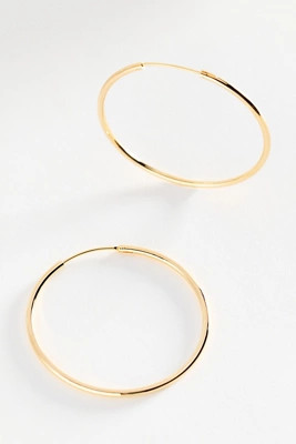 Delicate Grand Hoop Earrings | Anthropologie (US)