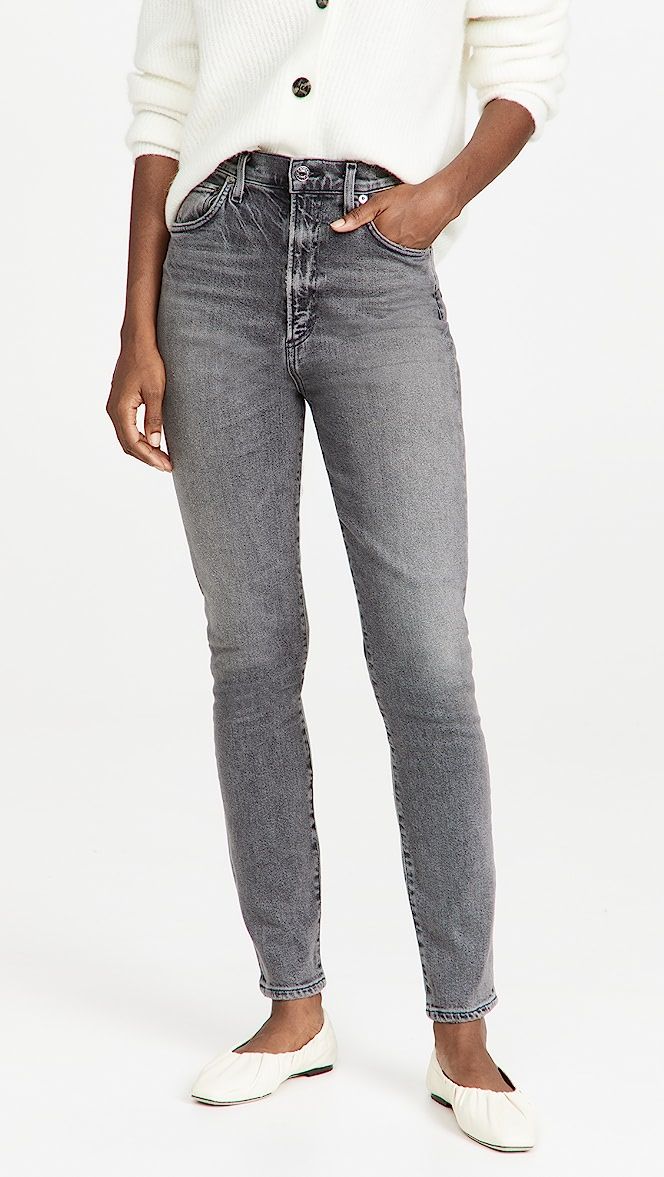 Pinch Waist Skinny Jeans | Shopbop