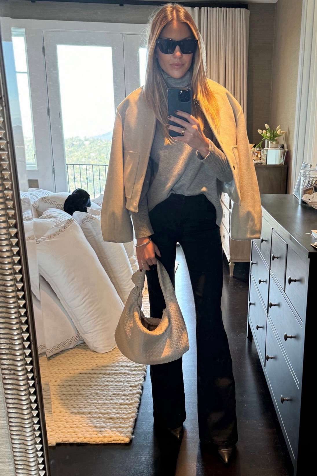 This is what I call a very easy everyday mom look or everyday put together look. It took me less than 5 minutes to get dressed and I think that the style of pant (even though it’s denim) just elevates any outfit, a comfortable bootie and cozy knit when it’s cold. So chic and so simple! #momstyle

#LTKMostLoved #LTKworkwear #LTKstyletip