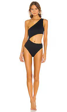 BEACH RIOT Celine One Piece in Black from Revolve.com | Revolve Clothing (Global)