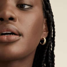 Croissant Dôme Hoops - $75 | Mejuri (Global)