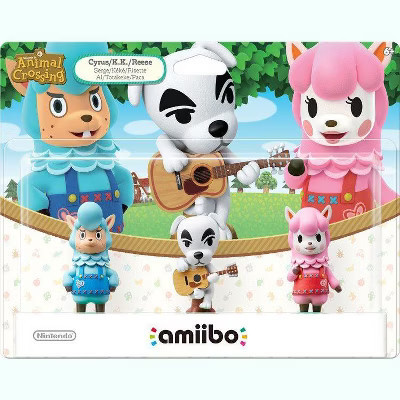 Animal Crossing amiibo Edition 3-Pack: Cyrus & K.K. & Reese Nintendo Switch - 3DS - Wii U | Target