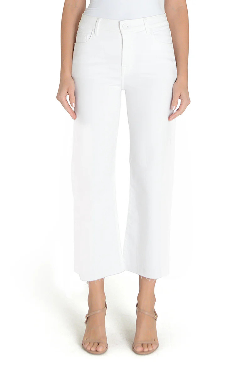 KATIE CR GREEK WHITE | Fidelity Denim