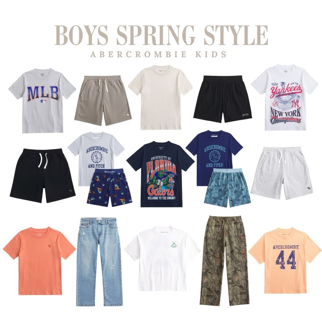 Sharing some boys spring style finds from Abercrombie Kids, so many easy comfortable pieces that are perfect for everyday wear.

#LTKKids #LTKmomlife #LTKSeasonal