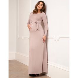 Mocha Maternity Maxi Dress | Seraphine US