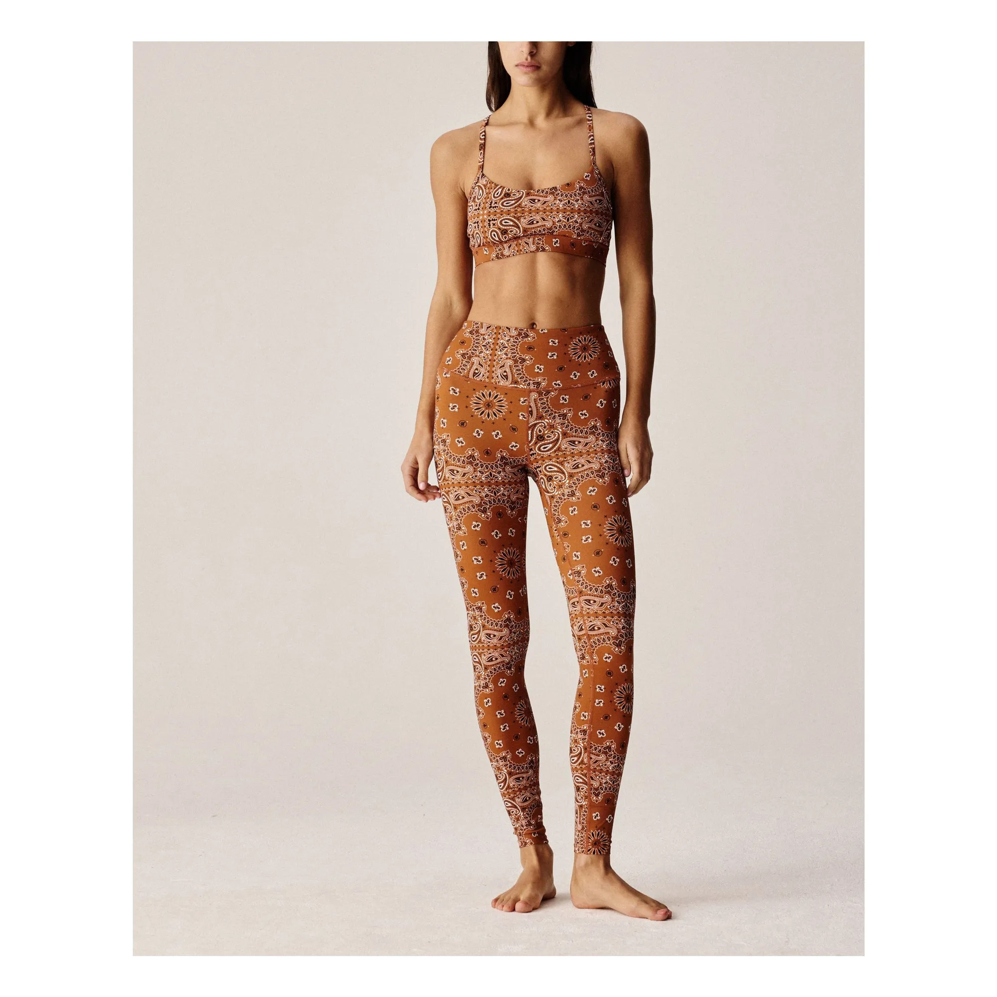 Yoga Bandana Bra | Terracotta | Smallable