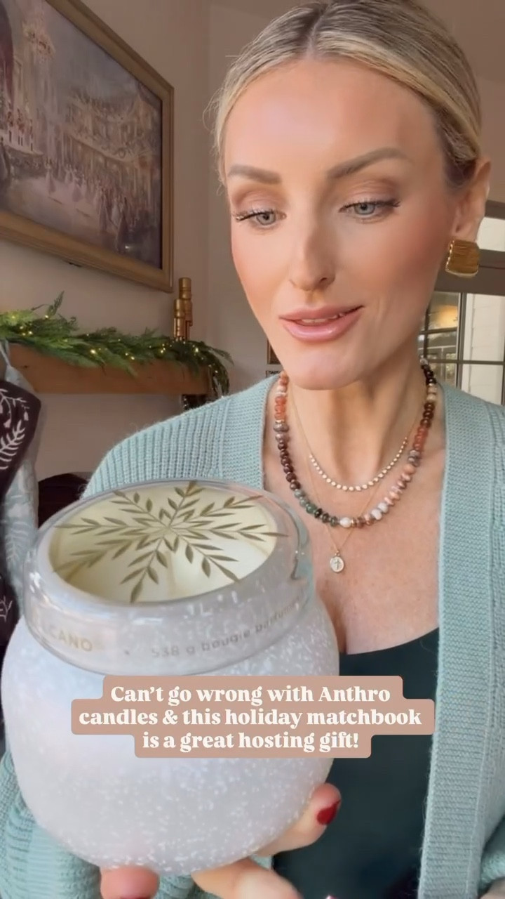 A candle & a cute pack of matches is always a great gift idea! This would be great for a white elephant! Use my code LOVERLY30 for 30% off!

Loverly Grey, Anthropologie, gift ideas, gift guide, sale alertt

#LTKHoliday #LTKGiftGuide #LTKSaleAlert