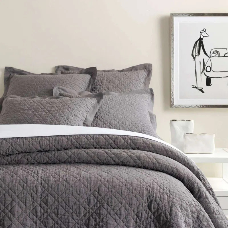 Washed Linen Reversible Quilt | Wayfair North America