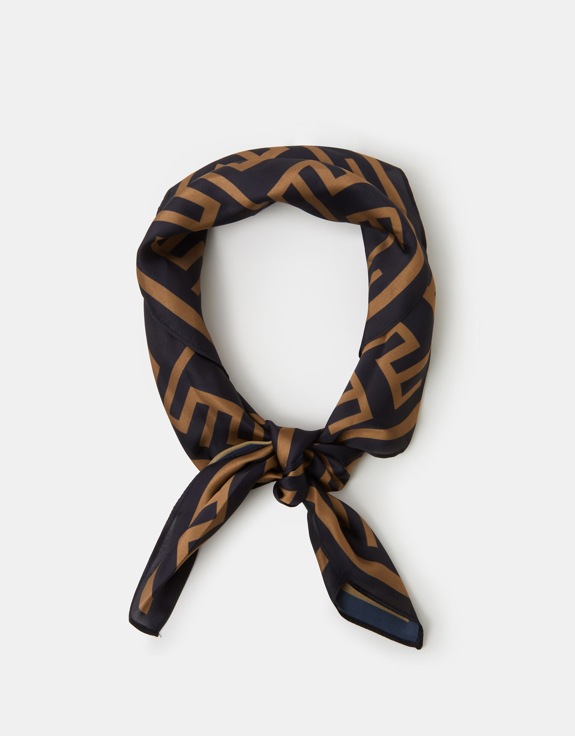 Geometric Print Square Satin Scarf | Accessorize (Global)