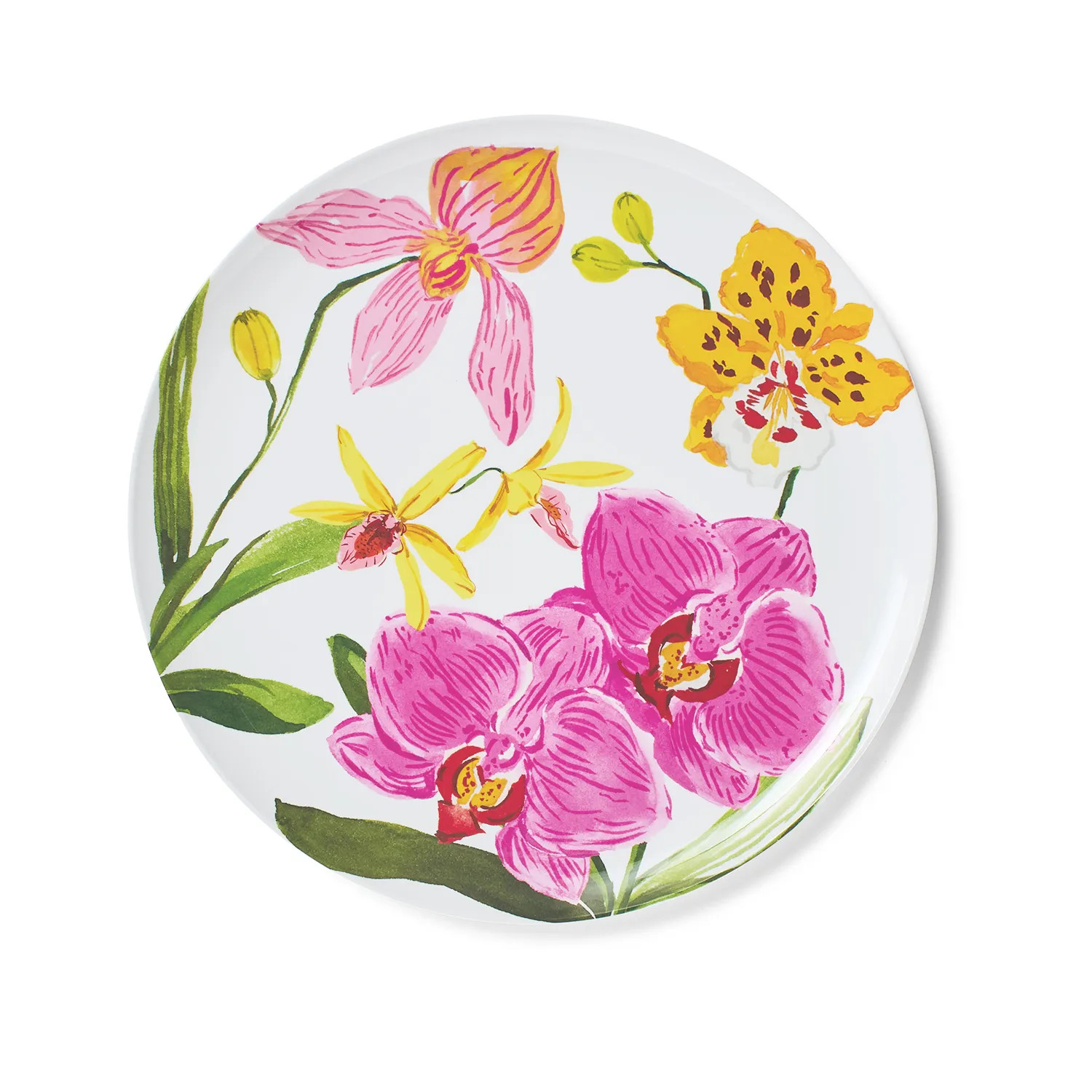 Sur La Table Orchid Melamine Round Platter | Sur La Table