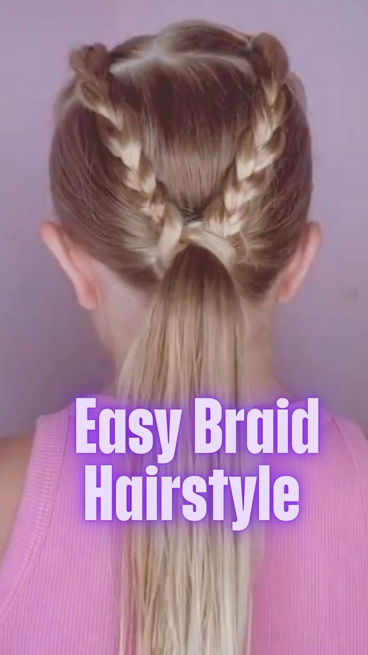 EASY BRAID HAIRSTYLE 🩷 Here’s a cute hairstyle for school or sports! Excited to share my favorite hair products with you! Love for you to follow us for our daily postings. ￼

#LTKBeauty