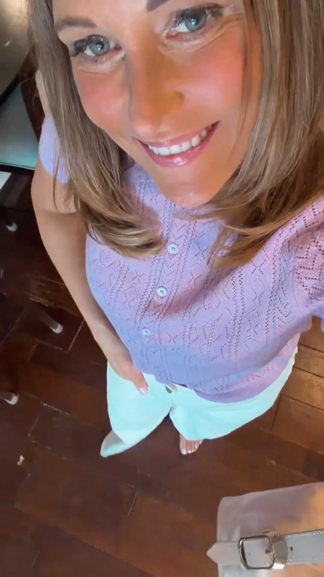 Isn’t this such a cute top from J.Crew? It pairs perfectly with white pants for a simple spring outfit! Grabbed my bucket bag and will add some flats to complete the look!

#LTKdayinmylife #LTKgrwm #LTKootd