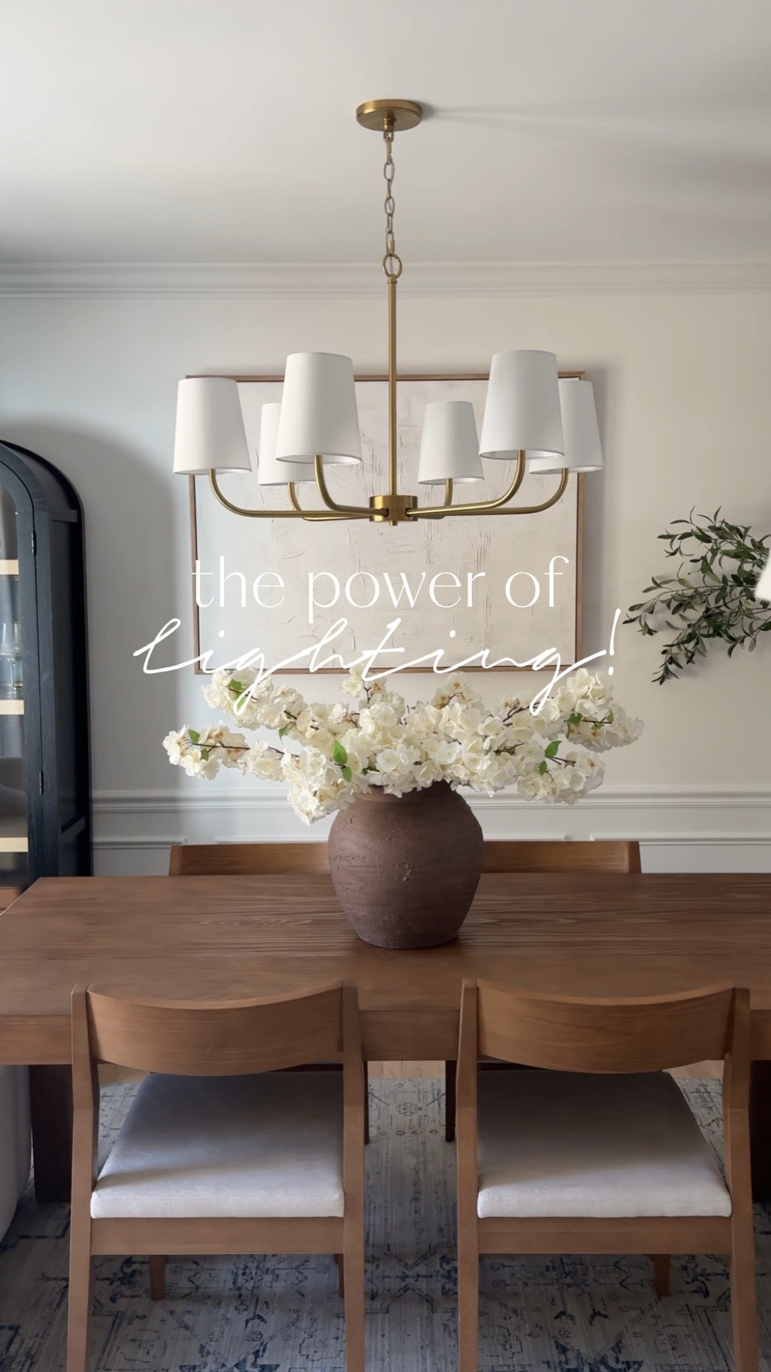 Lighting can completely transform a space, and this chandelier did just that! 

✨ The Brody chandelier from Lightopia adds the perfect touch of warmth and elegance to our dining room. If you’ve been thinking about updating your lighting, I’ve linked it for you here!

#LTKHome #myLightopia #DiningRoom 
#chandelier #lighting

#LTKHome #LTKStyleTip #LTKWatchNow