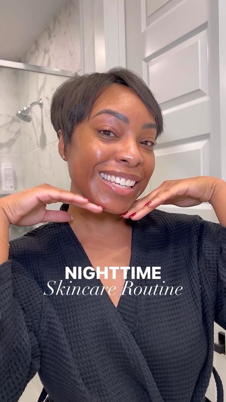 Nighttime skincare routine for glowy, smooth skin ✨

#skincareroutine #skincare #blackgirlskincare

#LTKfindsunder100 #LTKbeauty