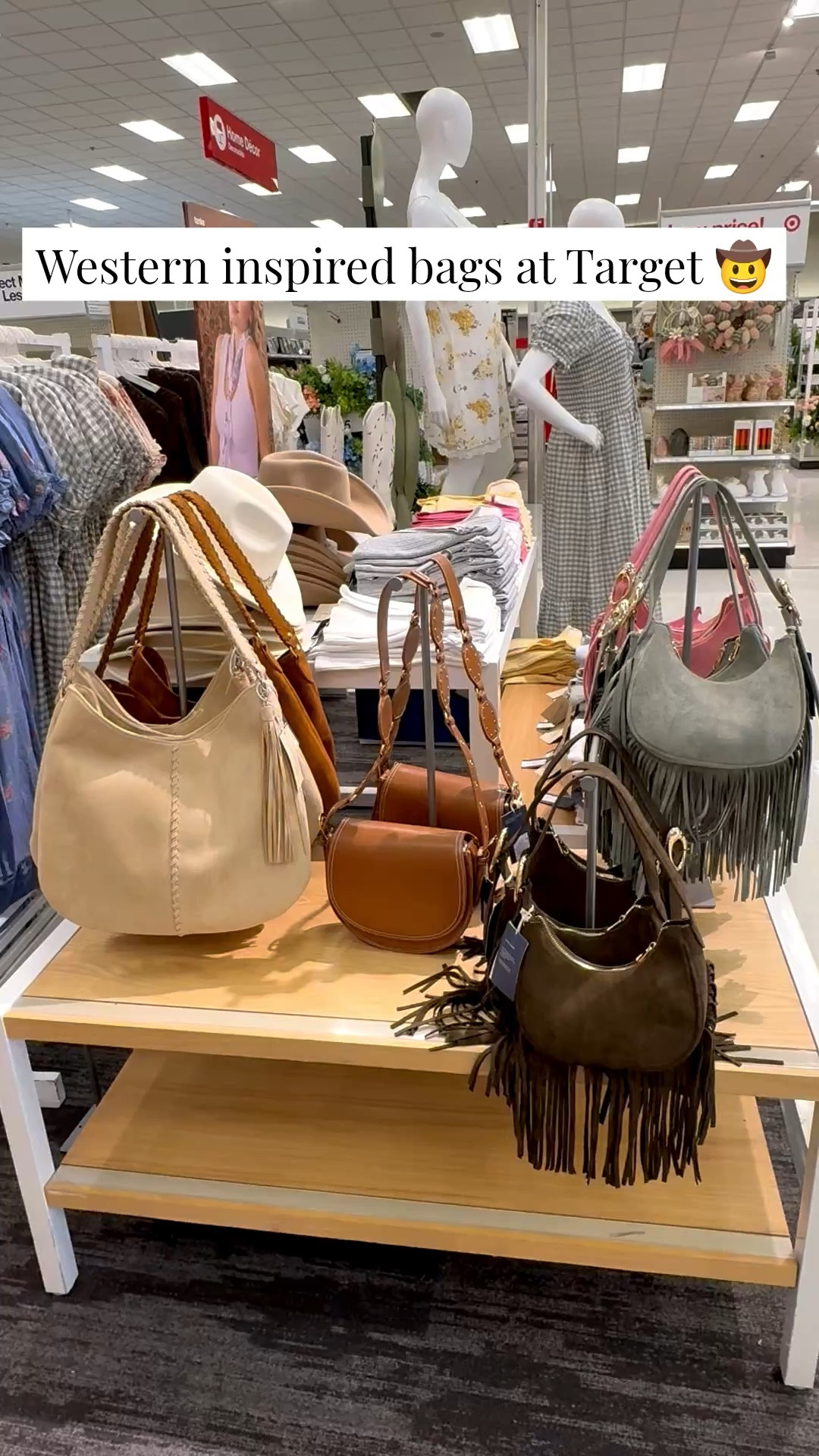 Affordable western inspired bags at Target 🤠 add one of these to your rodeo outfit to level up! 

#LTKgrwm #LTKTravel #LTKFestival