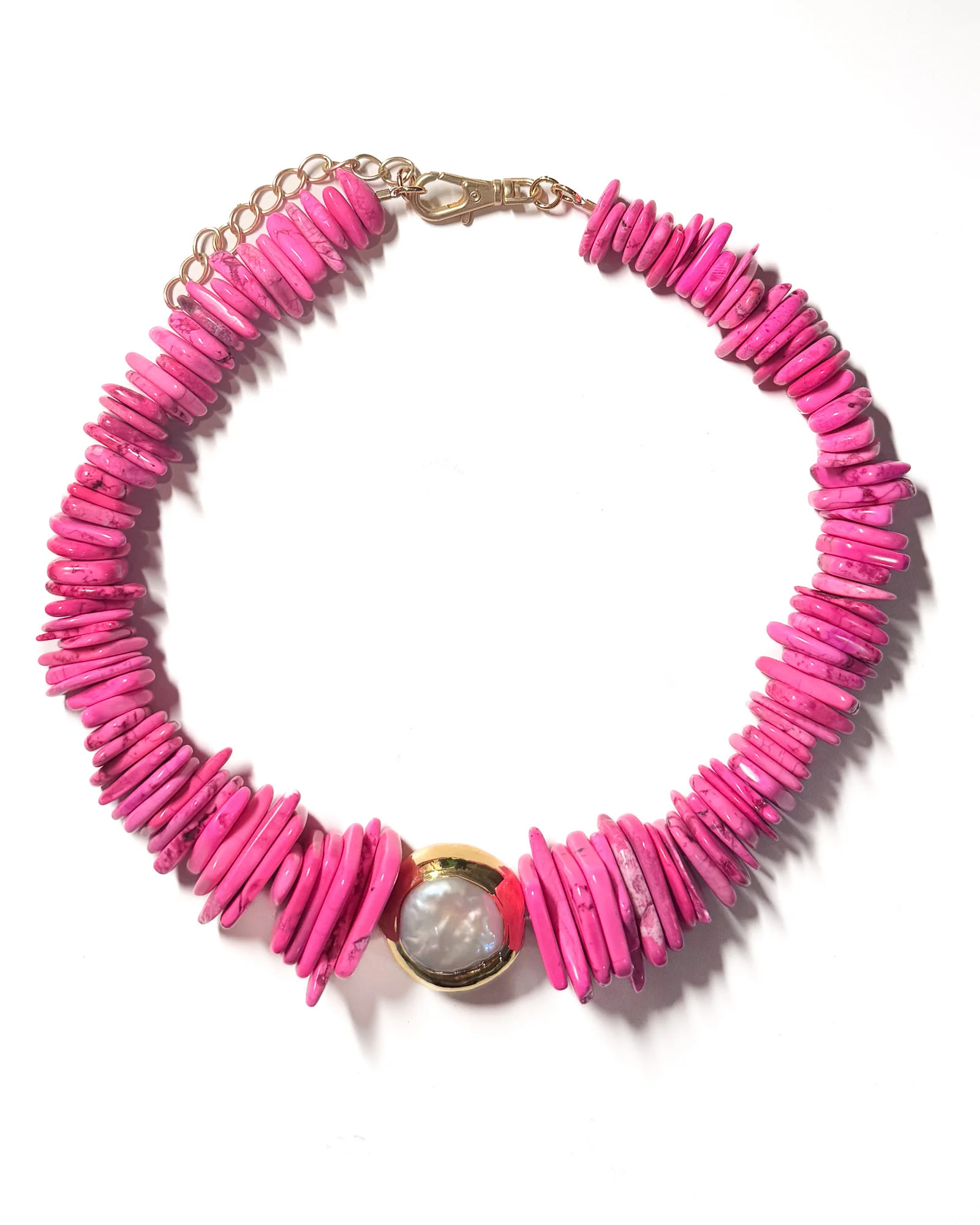 Sariah Hot Pink Necklace | Shop.app