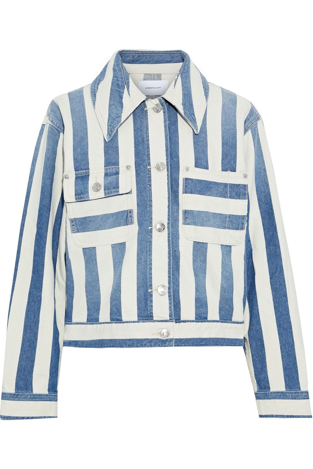 The Sammy striped denim jacket | The Outnet (Middle East)